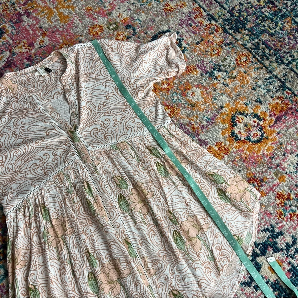Anthropologie Akemi + Kin tunic blouse Flowy top - Picture 6 of 6